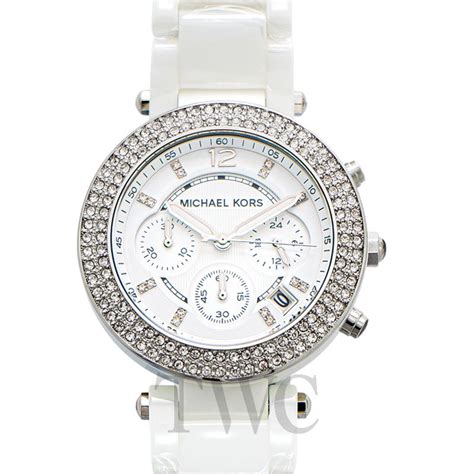 michael kors grey ceramic watch|mk5654.